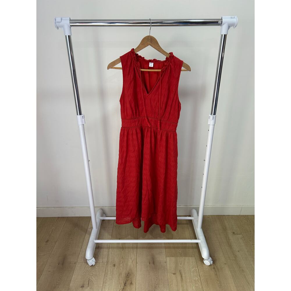 Old Navy Beautiful Bright Red Maxi Dress Size Medium